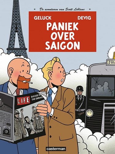 Scott Leblanc, de avonturen van 3 - Paniek over Saigon, Softcover (Casterman)