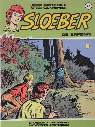 Sloeber 2 - De erfenis, Softcover, Eerste druk (1982) (Standaard Uitgeverij)