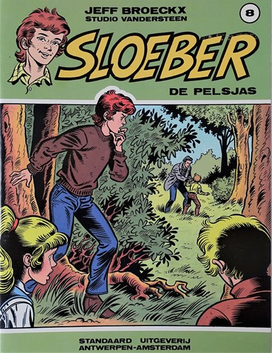 Sloeber 8 - De pelsjas, Softcover, Eerste druk (1984) (Standaard Uitgeverij)