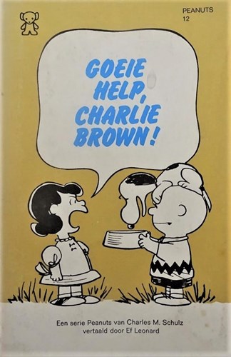 Peanuts - Zwarte Beertjes 12 - Goeie help, Charlie Brown!, Softcover (A.W. Bruna & Zoon)