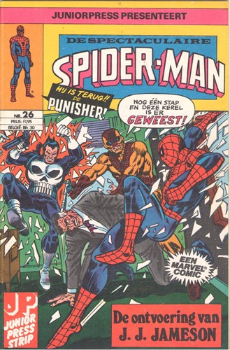 Spektakulaire Spiderman, de 26 - De ontvoering van J.J. Jameson, Softcover (Juniorpress)