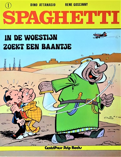 Spaghetti 1 - In de woestijn + Zoekt een baantje, Softcover, Spaghetti - Centripress (Centri Press)