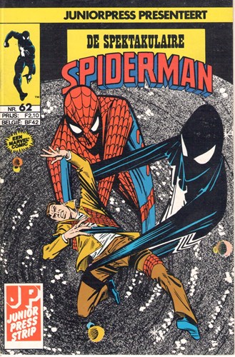 Spektakulaire Spiderman, de 62 - Het gruwelijke geheim van Spidermans nieuwe pak, Softcover (Juniorpress)