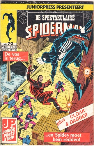Spektakulaire Spiderman, de 70 - De Vos is terug...en Spidey moet hem redden !, Softcover (Juniorpress)