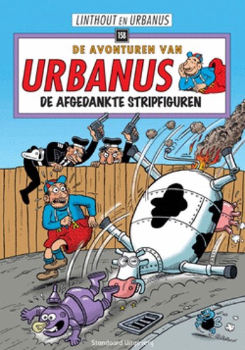 Urbanus 158 - De afgedankte stripfiguren, Softcover (Standaard Uitgeverij)
