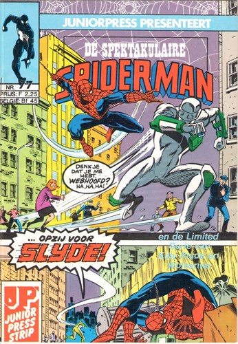 Spektakulaire Spiderman, de 77 - Opzij voor Slyde !, Softcover (Junior Press)