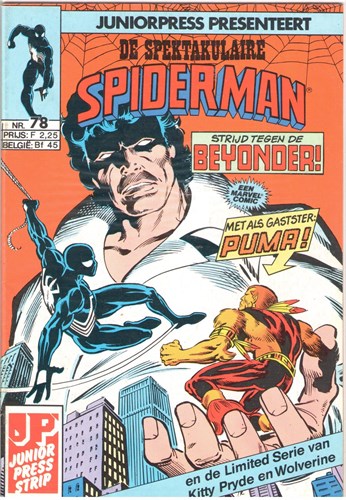 Spektakulaire Spiderman, de 78 - Strijd tegen de Beyonder, Softcover (Juniorpress)