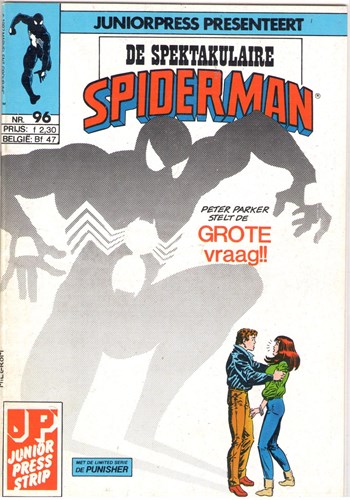 Spektakulaire Spiderman, de 96 - Peter Parker stelt de grote vraag !! + De Punisher, Softcover (Juniorpress)