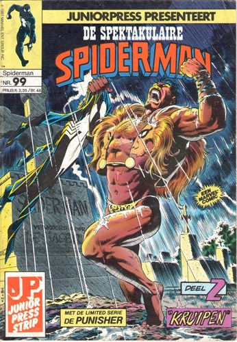 Spektakulaire Spiderman, de 99 - Kruipen + De Punisher, Softcover (Juniorpress)