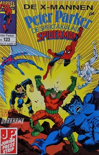 Peter Parker, de Spektakulaire Spiderman 123 - De X-mannen in Peter Parker de spektakulaire Spide, Softcover (Juniorpress)