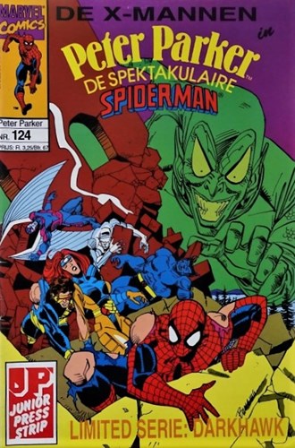 Peter Parker, de Spektakulaire Spiderman 124 - Peter Parker, de spektakulaire Spiderman - Vallende helden !, Softcover (Juniorpress)
