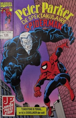 Peter Parker, de Spektakulaire Spiderman 126 - Tombstone is terug...en hij is dodelijker dan ooit, Softcover (Juniorpress)