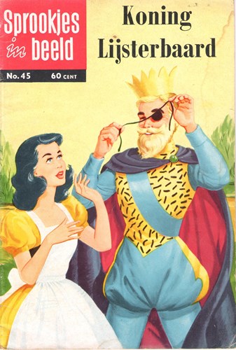 Sprookjes in Beeld 45 - Koning Lijsterbaard, Softcover, Eerste druk (1960) (Classics Nederland)