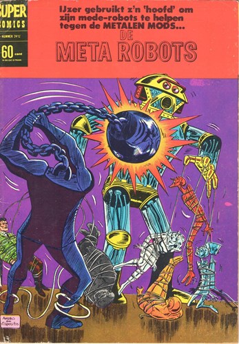 Super Comics 12 - De meta robots, Softcover (Classics Nederland (dubbele))