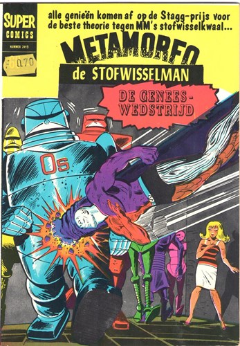 Super Comics 19 - Metamorfo de stofwisselman - De geneeswedstrijd, Softcover (Classics Nederland)