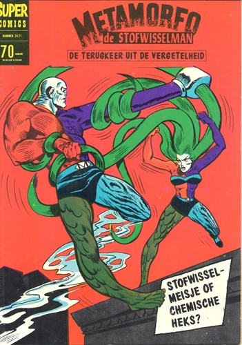 Super Comics 21 - Metamorfo de stofwisselman - De terugkeer uit de vergetelheid, Softcover (Classics Nederland (dubbele))