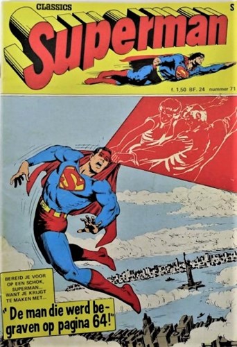 Superman - Classics 71 - De man die werd begraven op pagina 64, Softcover (Classics Lektuur)