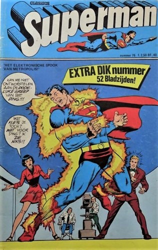 Superman - Classics 76 - Het elektronische spook van Metropolis !, Softcover (Classics Lektuur)
