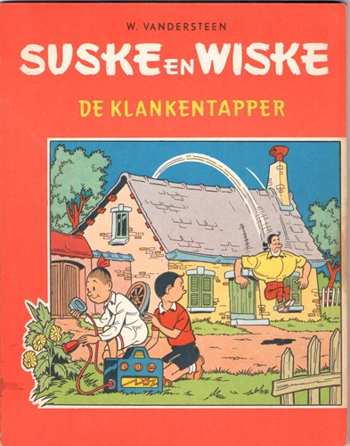 Suske en Wiske - Tweekleurenreeks Vlaams 43 - De klankentapper, Softcover (Standaard Boekhandel)