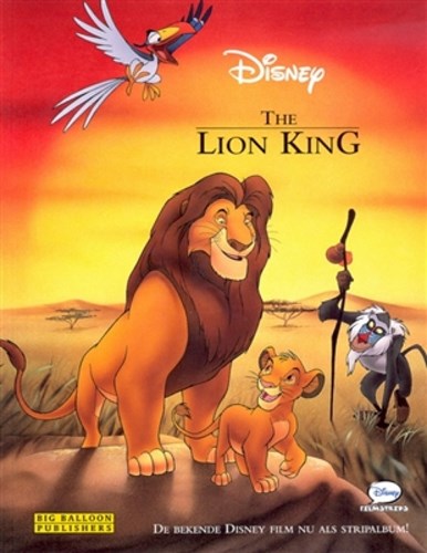 Disney Filmstrips 1 - The Lion King (Nederlands), Softcover (Big Balloon)