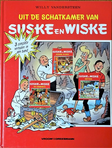 Suske en Wiske - Reclame  - Uit de schatkamer van Suske en Wiske - 1, Hardcover (Vroom en Dreesman)