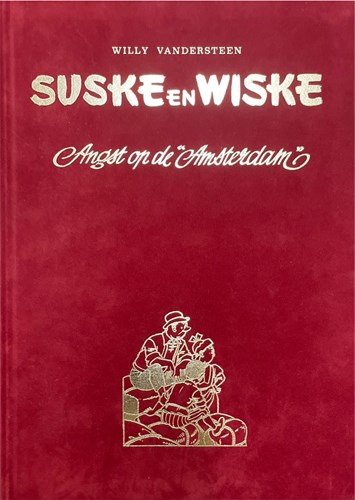 Suske en Wiske 11 - Angst op de "Amsterdam", Luxe Velours+Dedicacé, Suske en Wiske - Luxe Divers (Standaard Uitgeverij)