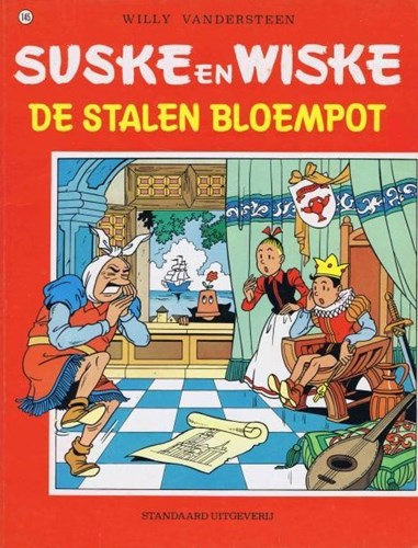 Suske en Wiske 145 - De stalen bloempot, Softcover, Vierkleurenreeks - Softcover (Standaard Uitgeverij)