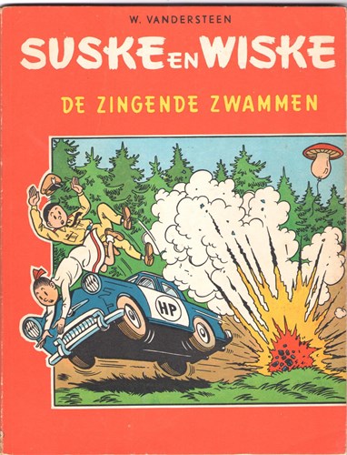 Suske en Wiske - Tweekleurenreeks Hollands 29 - De zingende zwammen, Softcover (Standaard Boekhandel)