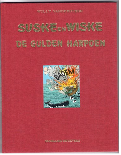 Suske en Wiske 9 - De gulden harpoen, Luxe, Vierkleurenreeks - Luxe (Standaard Uitgeverij)