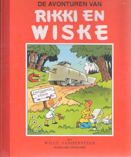 Suske en Wiske - Klassiek Rode reeks - Ongekleurd 1 - De avonturen van Rikki en Wiske, Hardcover (Standaard Uitgeverij)