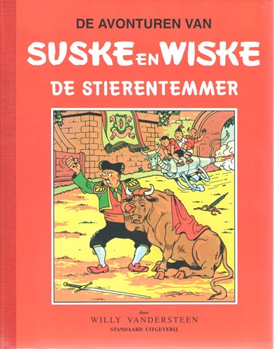 Suske en Wiske - Klassiek Rode reeks - Ongekleurd 14 - De stierentemmer, Hardcover (Standaard Uitgeverij)