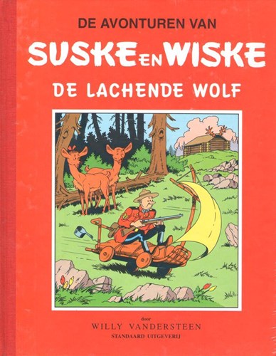 Suske en Wiske - Klassiek Rode reeks - Ongekleurd 21 - De lachende wolf, Hardcover (Standaard Uitgeverij)