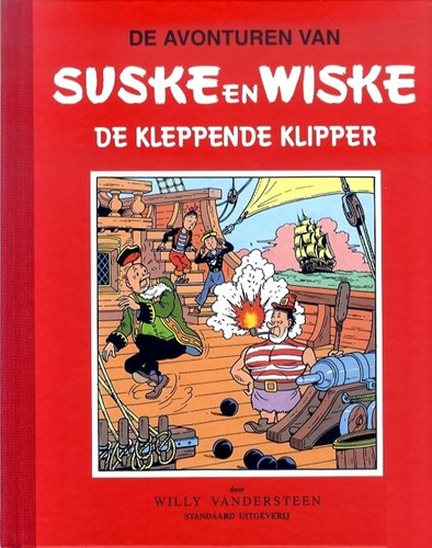 Suske en Wiske - Klassiek Rode reeks - Ongekleurd 29 - De kleppende klipper, Hardcover (Standaard Uitgeverij)