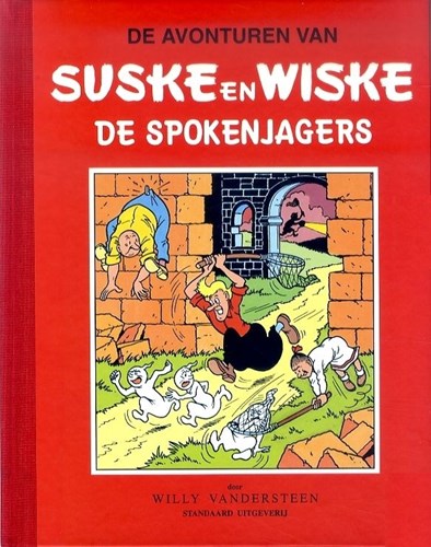 Suske en Wiske - Klassiek Rode reeks - Ongekleurd 32 - De spokenjagers, Hardcover (Standaard Uitgeverij)