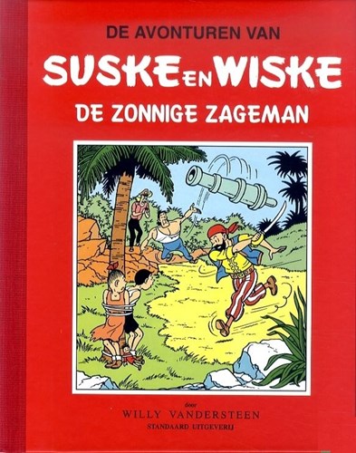 Suske en Wiske - Klassiek Rode reeks - Ongekleurd 36 - De zonnige zageman, Hardcover (Standaard Uitgeverij)