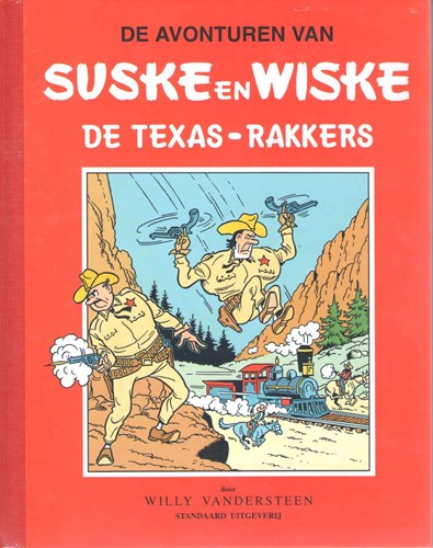 Suske en Wiske - Klassiek Rode reeks - Ongekleurd 40 - De Texas-rakkers, Hardcover (Standaard Uitgeverij)