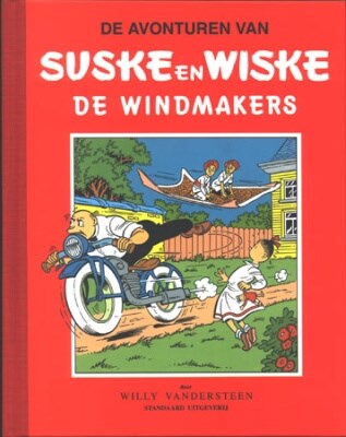 Suske en Wiske - Klassiek Rode reeks - Ongekleurd 41 - De windmakers, Hardcover (Standaard Uitgeverij)