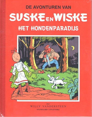 Suske en Wiske - Klassiek Rode reeks - Ongekleurd 47 - Het hondenparadijs, Hardcover (Standaard Uitgeverij)