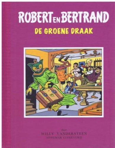 Robert en Bertrand 11 - De groene draak, Hc+linnen rug, Robert en Bertrand - Adhemar uitgaven (Adhemar)