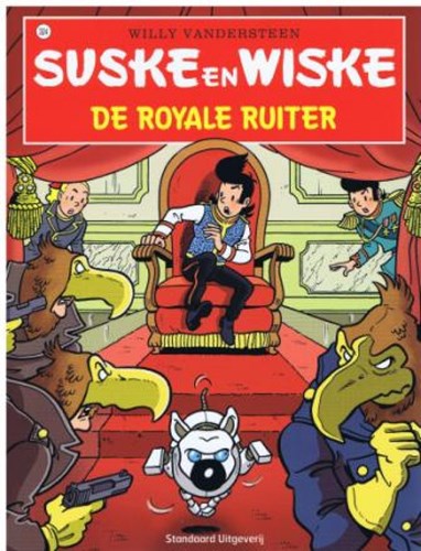 Suske en Wiske 324 - De Royale Ruiter, Softcover, Vierkleurenreeks - Softcover (Standaard Uitgeverij)