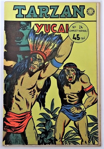 Tarzan - ATH 24 - Yucai, Softcover, Eerste druk (1956) (A.T.H.)