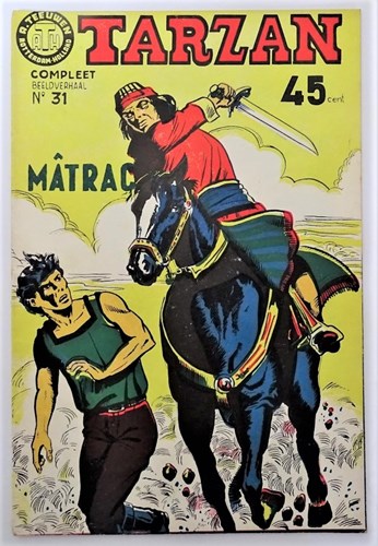 Tarzan - ATH 31 - Mâtrac, Softcover, Eerste druk (1957) (A.T.H.)