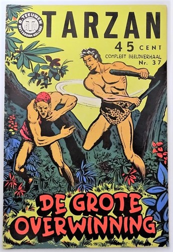 Tarzan - ATH 37 - De grote overwinning, Softcover, Eerste druk (1957) (A.T.H.)