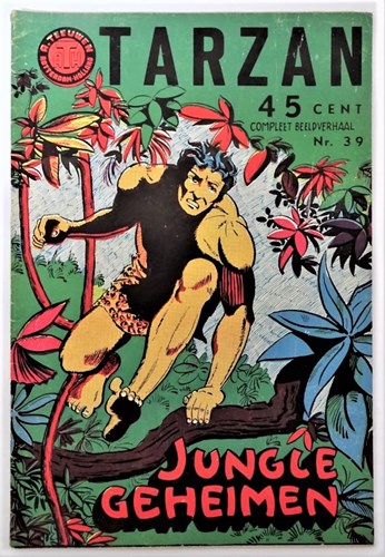 Tarzan - ATH 39 - Jungle geheimen, Softcover, Eerste druk (1958) (A.T.H.)
