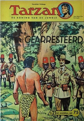 Tarzan - Koning van de Jungle 21 - Gearresteerd, Softcover (Metropolis)