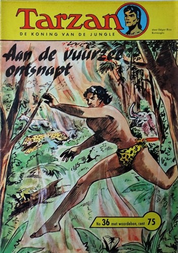Tarzan - Koning van de Jungle 36 - Aan de vuurzee ontsnapt, Softcover (Metropolis)