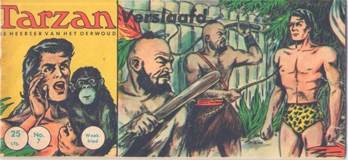 Tarzan - De Heerser van het Oerwoud 7 - Verslaafd, Softcover, Eerste druk (1961) (Metropolis)