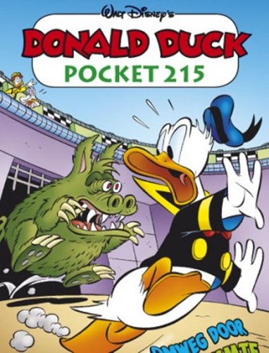 Donald Duck - Pocket 3e reeks 215 - Omweg door de ruimte, Softcover (Sanoma)