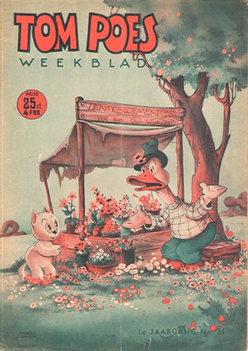 Tom Poes Weekblad - 1e Jaargang 24 - Tom Poes weekblad 1 jrg, Softcover (Marten Toonder Studios)