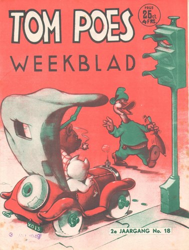 Tom Poes Weekblad - 2e Jaargang 18 - Tom Poes weekblad - 2 jrg, Softcover (Marten Toonder Studios)